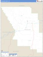 Treasure County, MT Wall Map Zip Code