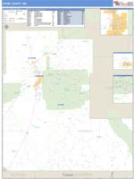 Otero County, NM Wall Map Zip Code
