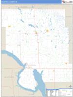 Mountrail County, ND Wall Map Zip Code