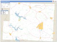 Harrison County, OH Wall Map