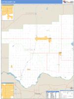 Cotton County, OK Wall Map Zip Code