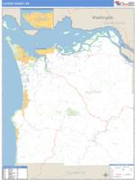 Clatsop County, OR Wall Map