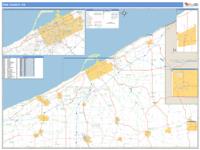 Erie County, PA Wall Map