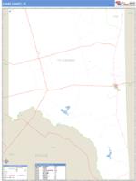 Crane County, TX Wall Map