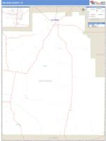 Jim Hogg County, TX Wall Map Zip Code