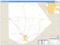 Kendall County, TX Wall Map Zip Code