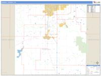 Randall County, TX Wall Map Zip Code