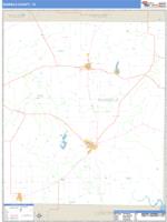 Runnels County, TX Wall Map Zip Code