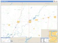 Rusk County, WI Wall Map Zip Code