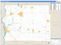 St. Croix County, WI Wall Map Zip Code