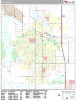 Fort Collins Wall Map