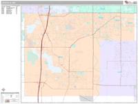 Lakeville Wall Map Zip Code