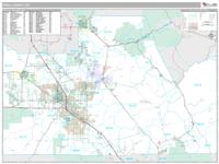 Pinal County, AZ Wall Map Zip Code