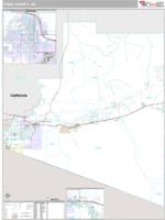 Yuma County, AZ Wall Map Zip Code