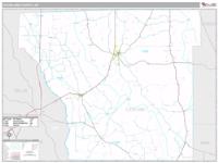 Cleveland County, AR Wall Map Zip Code
