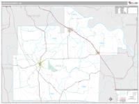 Lincoln County, AR Wall Map Zip Code