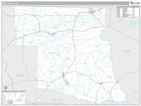 Pike County, AR Wall Map Zip Code
