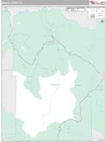 Mineral County, CO Wall Map Zip Code