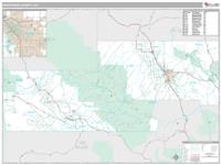 Montrose County, CO Wall Map Zip Code