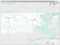 Rio Blanco County, CO Wall Map Zip Code
