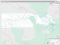 San Miguel County, CO Wall Map Zip Code