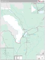 Summit County, CO Wall Map Zip Code