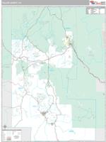 Teller County, CO Wall Map Zip Code