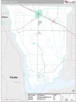 Seminole County, GA Wall Map