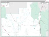 Oneida County, ID Wall Map Zip Code