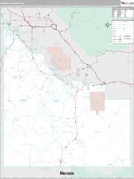 Owyhee County, ID Wall Map Zip Code