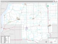 Woodford County, IL Wall Map Zip Code