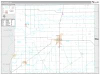 Jay County, IN Wall Map
