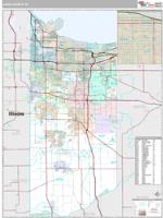 Lake County, IN Wall Map Zip Code