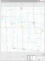 Butler County, IA Wall Map Zip Code