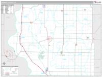 Fremont County, IA Wall Map Zip Code