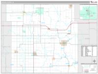 Hardin County, IA Wall Map Zip Code