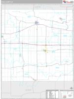 Iowa County, IA Wall Map