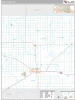 Barton County, KS Wall Map Zip Code