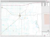Ellsworth County, KS Wall Map Zip Code