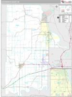 Leavenworth County, KS Wall Map Zip Code