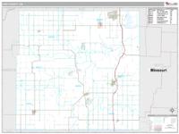 Linn County, KS Wall Map Zip Code