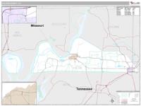 Fulton County, KY Wall Map Zip Code