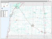 Allegan County, MI Wall Map Zip Code