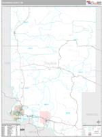 Dickinson County, MI Wall Map Zip Code