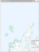 Leelanau County, MI Wall Map