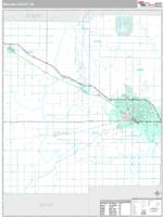 Midland County, MI Wall Map Zip Code