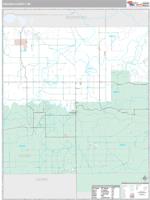Oscoda County, MI Wall Map Zip Code