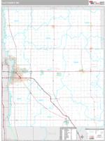 Clay County, MN Wall Map Zip Code