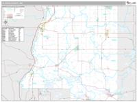Le Sueur County, MN Wall Map Zip Code