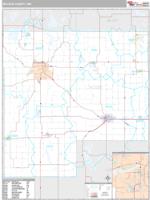 McLeod County, MN Wall Map Zip Code